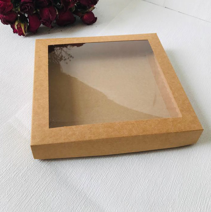 20x20x3 Pencereli Karton Kutu — ürün görseli